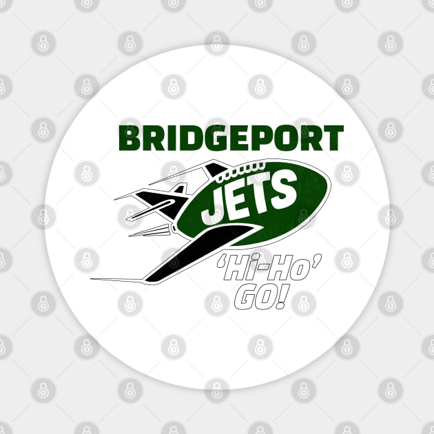 Defunct Bridgeport Jets Football 1968 Magnet by LocalZonly